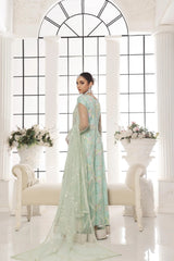 Dressline New Semi Stitched 3 Pc Luxury Emb Maxi Collection