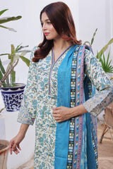 Dressline Launching New Stitched 3 Piece Emb Print Lawn Collection