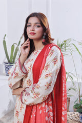 Dressline Launching New Stitched 3 Piece Emb Print Lawn Collection