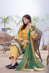 Dressline Launching New Stitched 3 Piece Emb Print Lawn Collection