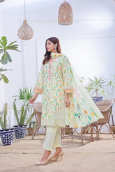 Dressline Launching New Stitched 3 Piece Emb Print Lawn Collection