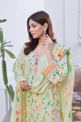 Dressline Launching New Stitched 3 Piece Emb Print Lawn Collection
