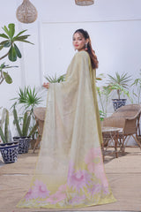 Dressline Launching New Stitched 3 Piece Emb Lawn Jacquard With Munnar Dupatta Collection