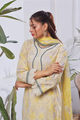 Dressline Launching New Stitched 3 Piece Emb Print Lawn Collection