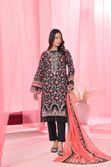 Dressline Launching New Stitched 3 Piece Emb Print Lawn Collection
