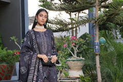 Dressline Launching New Un Stitched 3 Pcs Emb Laserkari Digital Printed Lawn Collection