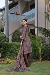 Dressline Launching New Un Stitched 3 Pcs Emb Laserkari Digital Printed Lawn Collection