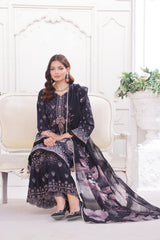 Dressline Launching New Unstitched 3 Pcs Premium Chikankari Bana Dora Digital Printed Lawn Collection