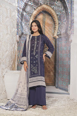 Dressline Un Stitched 3 Pcs Emb Laserkari Digital Printed Lawn Collection