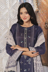 Dressline Un Stitched 3 Pcs Emb Laserkari Digital Printed Lawn Collection