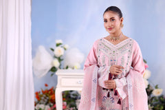 Shehnai By Dressline Unstitched 3 Piece Formals Collection'2025-shehnai-unstitched-powder-rose