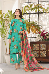 Feathers Unstitched 3 Piece Summer Collection-SHUE-FT354