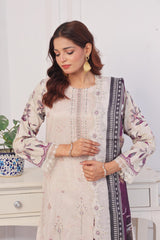 Dressline Launching New Unstitched 3 Pcs Premium Chikankari & Cutwork Emb Digital Printed Lawn Collection