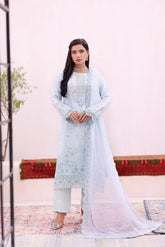 Pulse By Dressline Stitched 3 Piece Formals Collection'2025-pulse-stitched-icy-sky