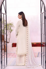 Pulse By Dressline Stitched 3 Piece Formals Collection'2025-pulse-stitched-ivory-glow