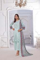 Dressline Launching New Unstitched 3 Pcs Premium Chikankari & Cutwork Emb Digital Printed Lawn Collection