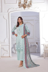 Dressline Launching New Unstitched 3 Pcs Premium Chikankari & Cutwork Emb Digital Printed Lawn Collection