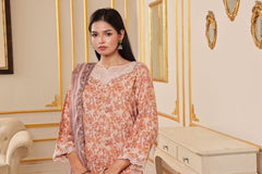 Dressline Zahra New Stitched Fancy Emb Chikankari Lawn Fancy Dupatta Collection