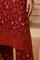 Dressline Titliyan Stitched 3 Piece Fancy Emb Chikankari Lawn Dress