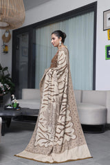 Dressline Semi Stitched 3 Pcs Luxury Emb Khaddar Collection