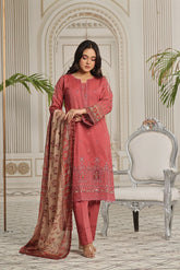Dressline Un Stitched 3 Pcs Emb Chikankari Digital Printed Lawn Collection