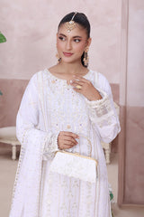 Nehal By Dressline Stitched 3 Piece Luxury Chiffon Formals Collection'2025-nehal-chiffon-3pc-Stitched-white3