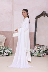 Nehal By Dressline Stitched 3 Piece Luxury Chiffon Formals Collection'2025-nehal-chiffon-3pc-Stitched-white3