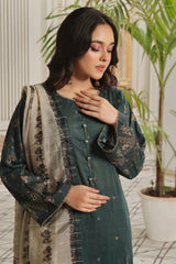 Dressline Un Stitched 3 Pcs Emb Chikankari Digital Printed Lawn Collection