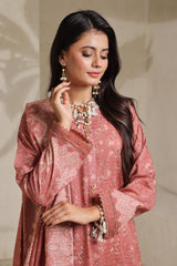 Dressline Azalea Where Tradition Meets Grace UnStitched 3 Piece Chikankari Lawn With Boring Work, Stripe Dora, Fancy Zari Lawn Dupatta & Dyed Cambric Trousers