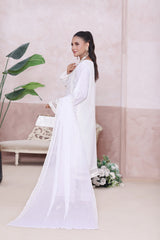 Nehal By Dressline Stitched 3 Piece Luxury Chiffon Formals Collection'2025-nehal-chiffon-3pc-Stitched-white2