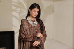 Dressline Azalea Where Tradition Meets Grace UnStitched 3 Piece Chikankari Lawn With Boring Work, Stripe Dora, Fancy Zari Lawn Dupatta & Dyed Cambric Trousers