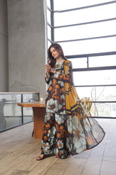 Whisper Winds By Feathers Unstitched 3 Piece Lawn Suit-FELIX-FT488