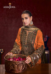 Asim Jofa Limited Edition Luxury Lawn Ajfile-24 Cambric 3 Pcs