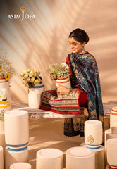 Asim Jofa Prints Collection Ajub-02 Printed Lawn 3 Pcs