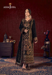 Asim Jofa Limited Edition Luxury Lawn Ajfile-05 Cambric 3 Pcs