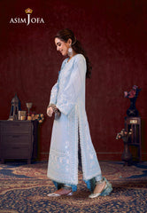 Asim Jofa Limited Edition Luxury Lawn Ajfile-12 Cambric 3 Pcs