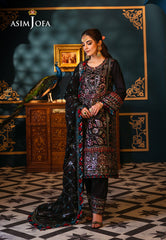 Asim Jofa Fasana-E-Ishq Eid Luxury Lawn Collection Pret Ajfip-14 Embroidered Lawn Stitched 3 Pcs