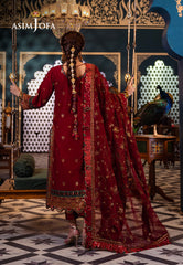 Asim Jofa Designers Limited Edition Ajfid-21 Embroidered Stitched 3 Pcs