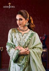 Asim Jofa Limited Edition Luxury Lawn Ajfile-17 Cambric 3 Pcs