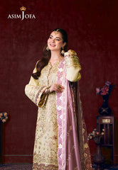 Asim Jofa Limited Edition Luxury Lawn Ajfile-15 Cambric 3 Pcs