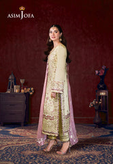 Asim Jofa Limited Edition Luxury Lawn Ajfile-15 Cambric 3 Pcs