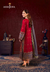 Asim Jofa Limited Edition Luxury Lawn Ajfile-27 Cambric 3 Pcs
