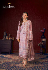 Asim Jofa Limited Edition Luxury Lawn Ajfile-02 Cambric 3 Pcs