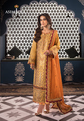 Asim Jofa Fasana-E-Ishq Eid Luxury Lawn Collection Pret Ajfip-19 Embroidered Lawn Stitched 3 Pcs