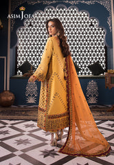 Asim Jofa Fasana-E-Ishq Eid Luxury Lawn Collection Pret Ajfip-19 Embroidered Lawn Stitched 3 Pcs