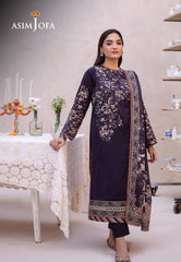 Asim Jofa Prints Collection Ajub-08 Printed Lawn 3 Pcs