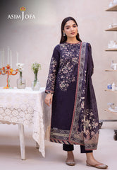 Asim Jofa Prints Collection Ajub-08 Printed Lawn 3 Pcs