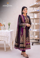 Asim Jofa Prints Collection Ajub-17 Printed Lawn 3 Pcs