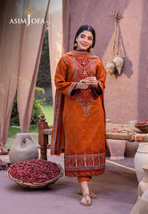 Asim Jofa Prints Collection Ajub-07 Printed Lawn 3 Pcs