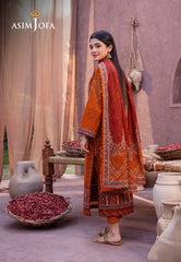 Asim Jofa Prints Collection Ajub-07 Printed Lawn 3 Pcs